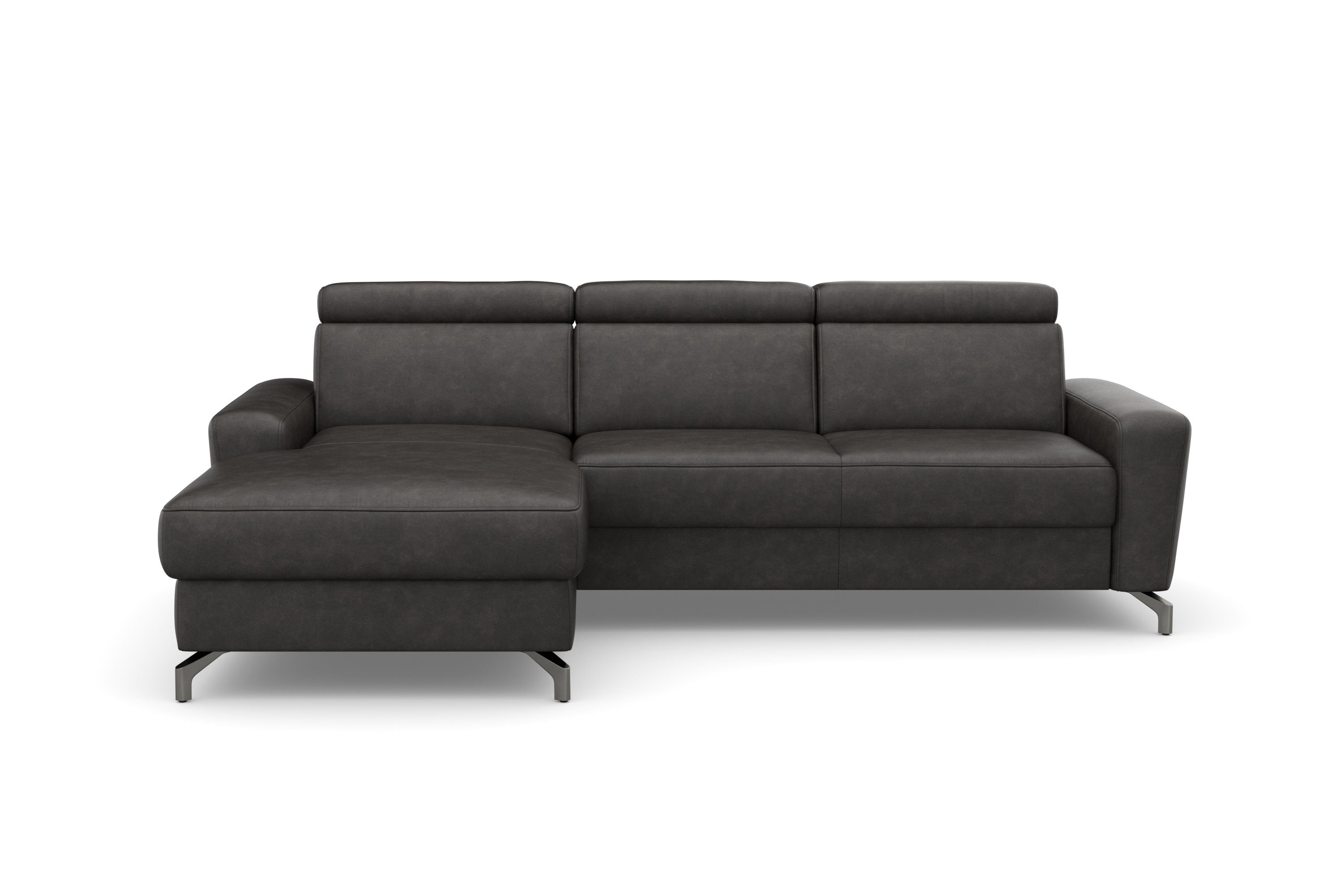 sit&more Ecksofa "Scarlett L-Form", inklusive Kopfteilverstellung, wahlweis günstig online kaufen