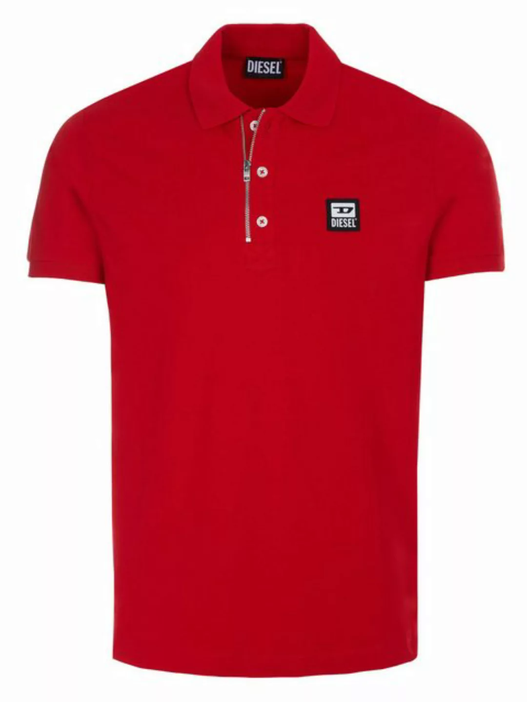 Diesel Poloshirt Diesel Polohemd rot günstig online kaufen