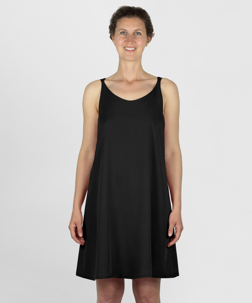 Sommerkleid Mit Cut-out Ausschnitt Aus Tencel günstig online kaufen