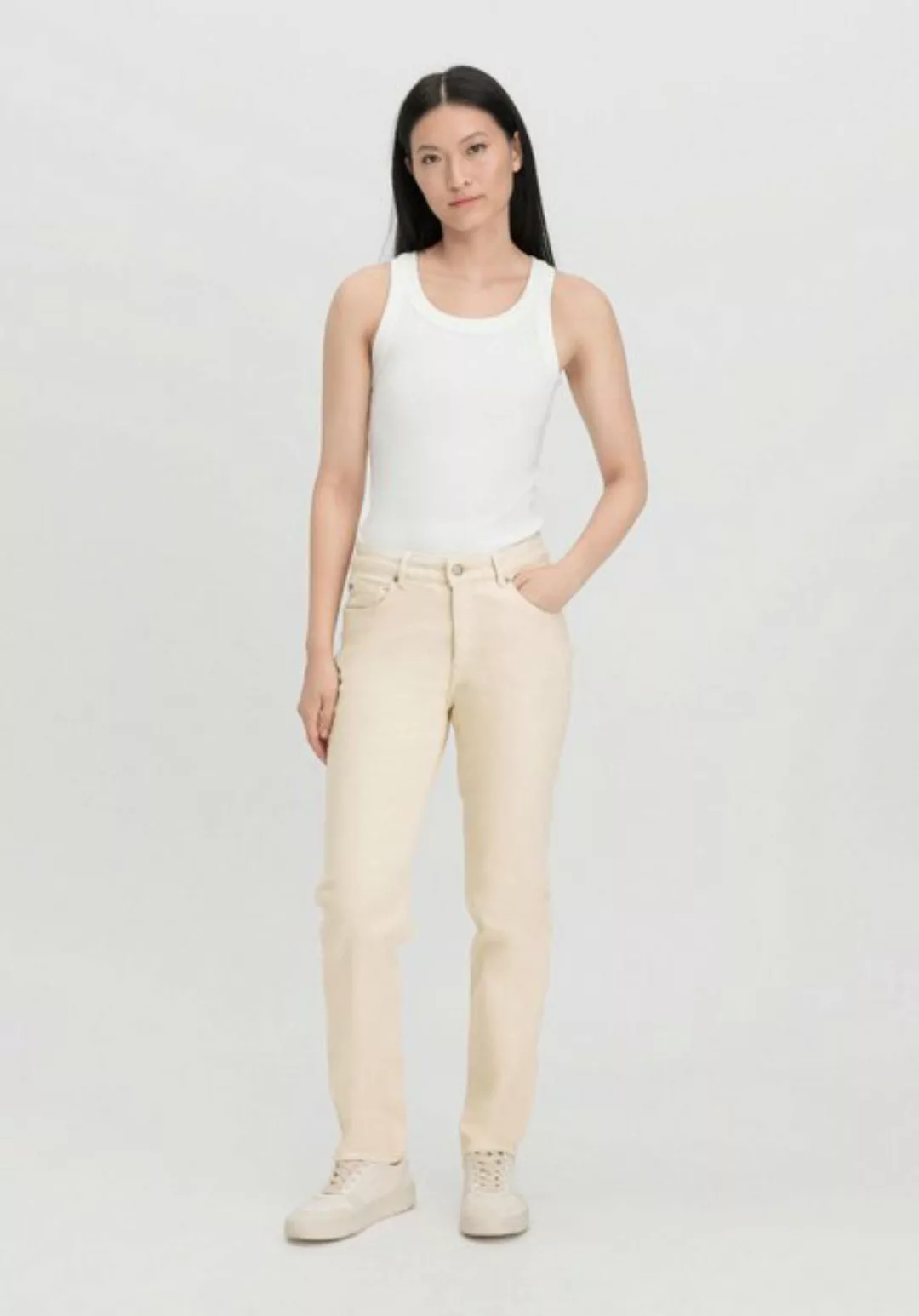 Hessnatur 5-Pocket-Jeans HANNA High Rise Mom aus Bio-Baumwolle mit Hanf (1- günstig online kaufen