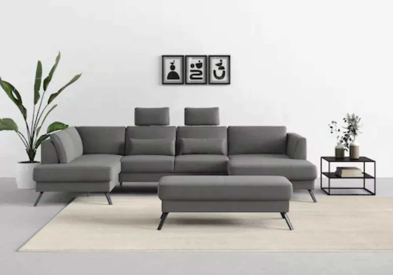 sit&more Wohnlandschaft "Lindholm U-Form" günstig online kaufen