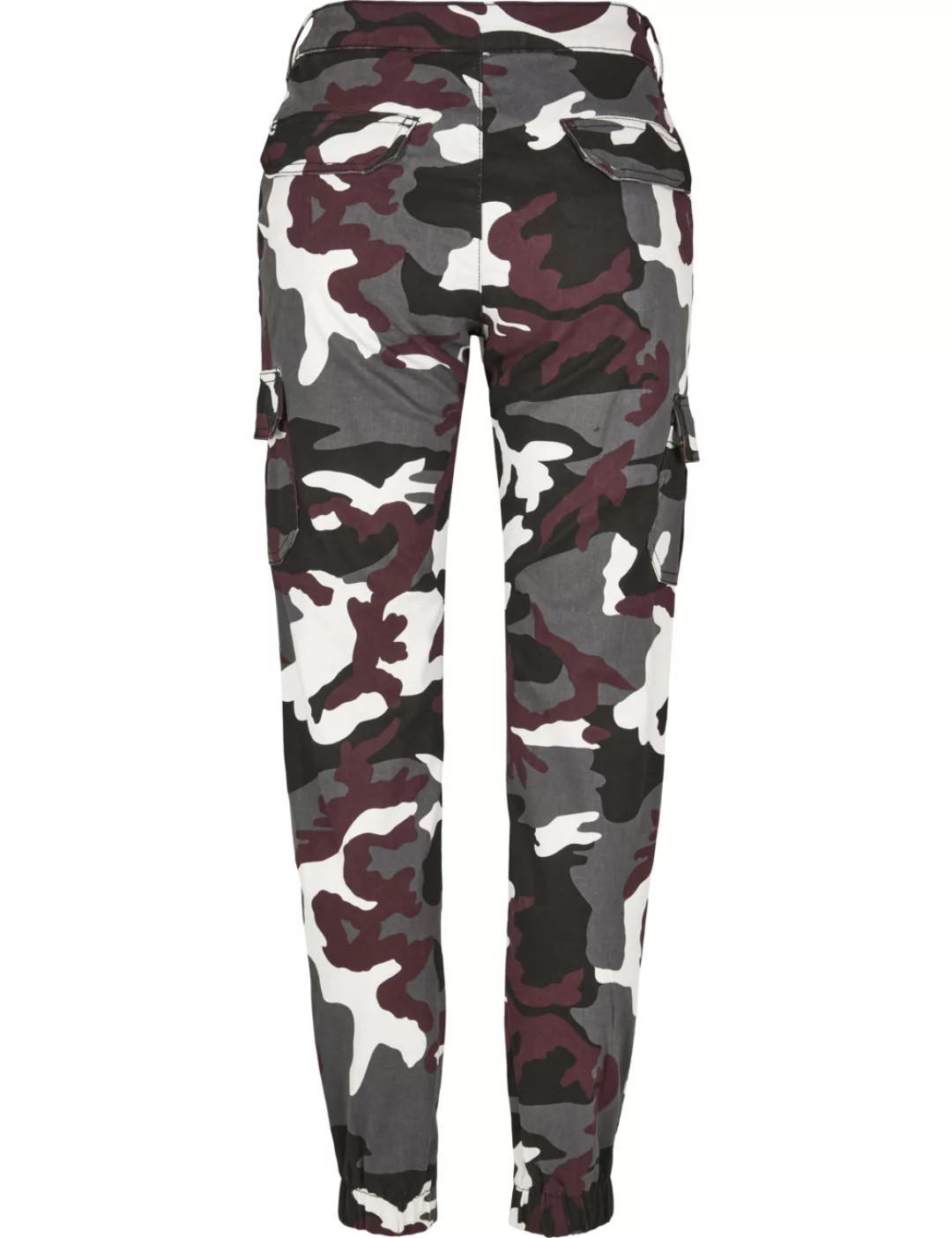 Urban Classics Ladies Hosen HIGH WAIST CAMO CARGO günstig online kaufen