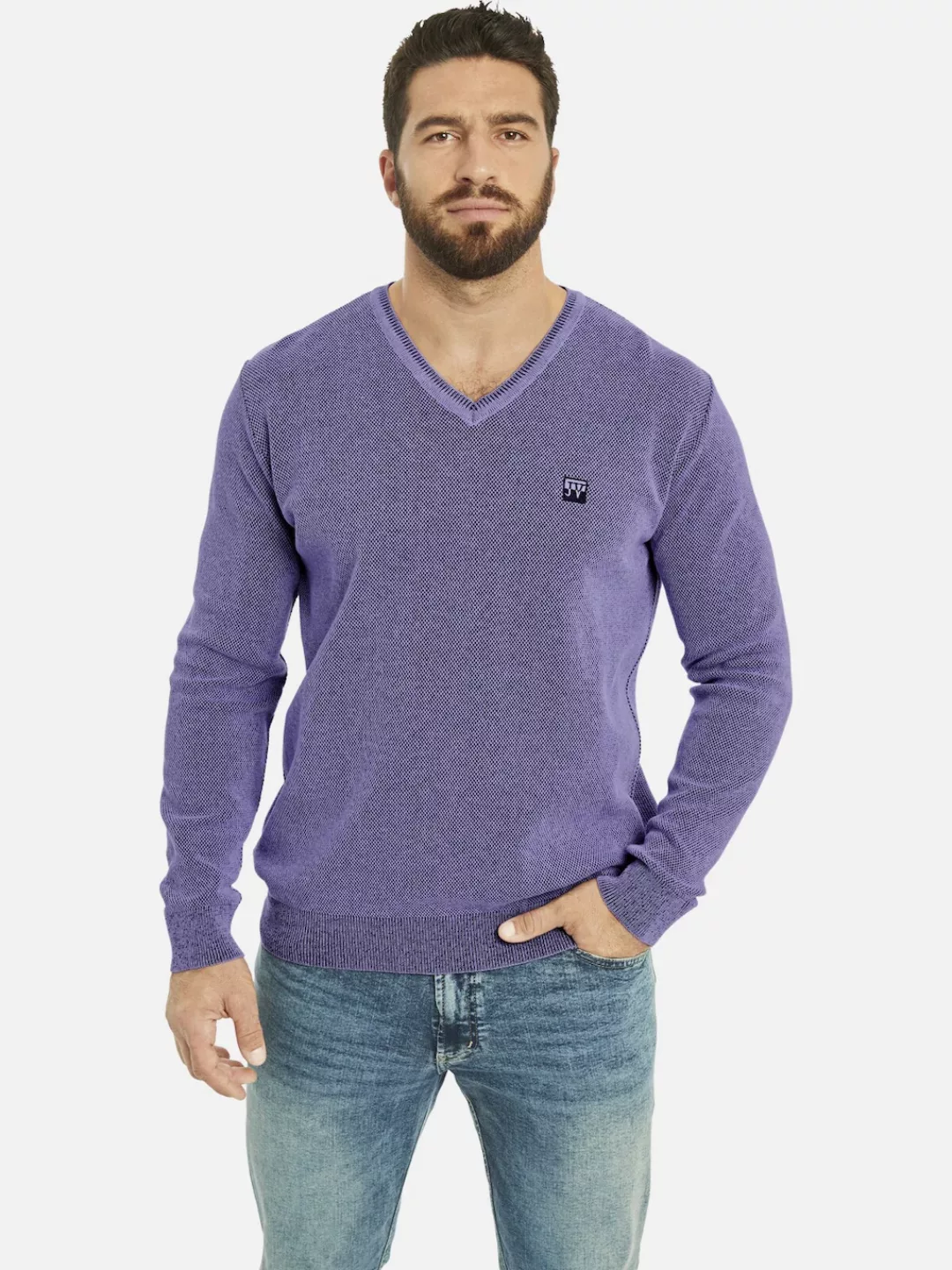 Jan Vanderstorm Strickpullover "Pullover KEIMO" günstig online kaufen