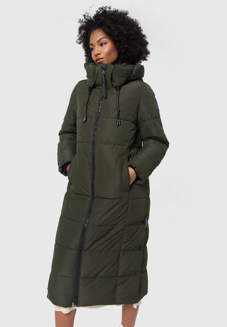 Marikoo Winterjacke Nadeshikoo XIV extra langer Winter Mantel gesteppt günstig online kaufen