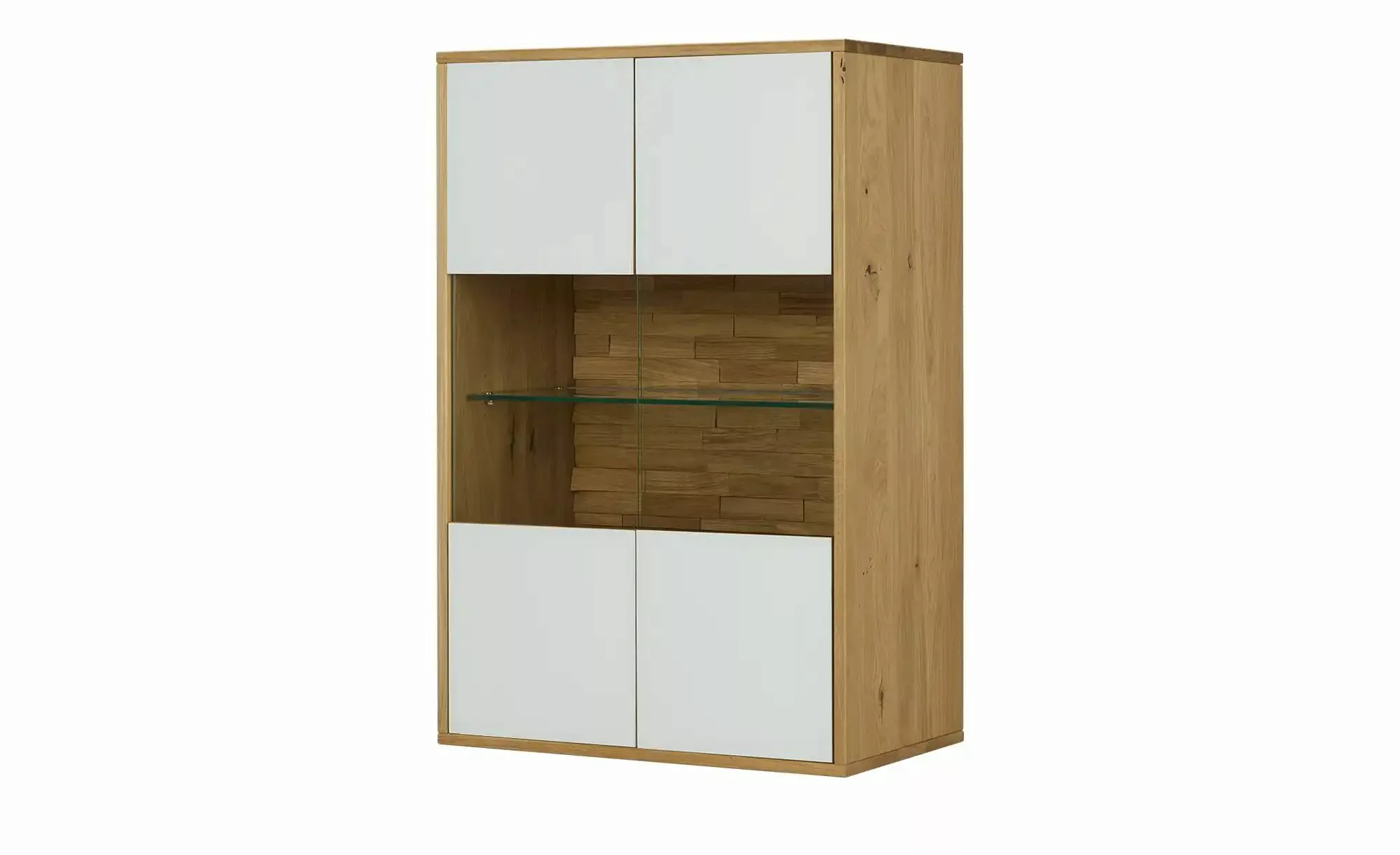 Wohnwert Highboard  Kreta ¦ weiß ¦ Maße (cm): B: 72 H: 110 T: 43.0 Kommoden günstig online kaufen