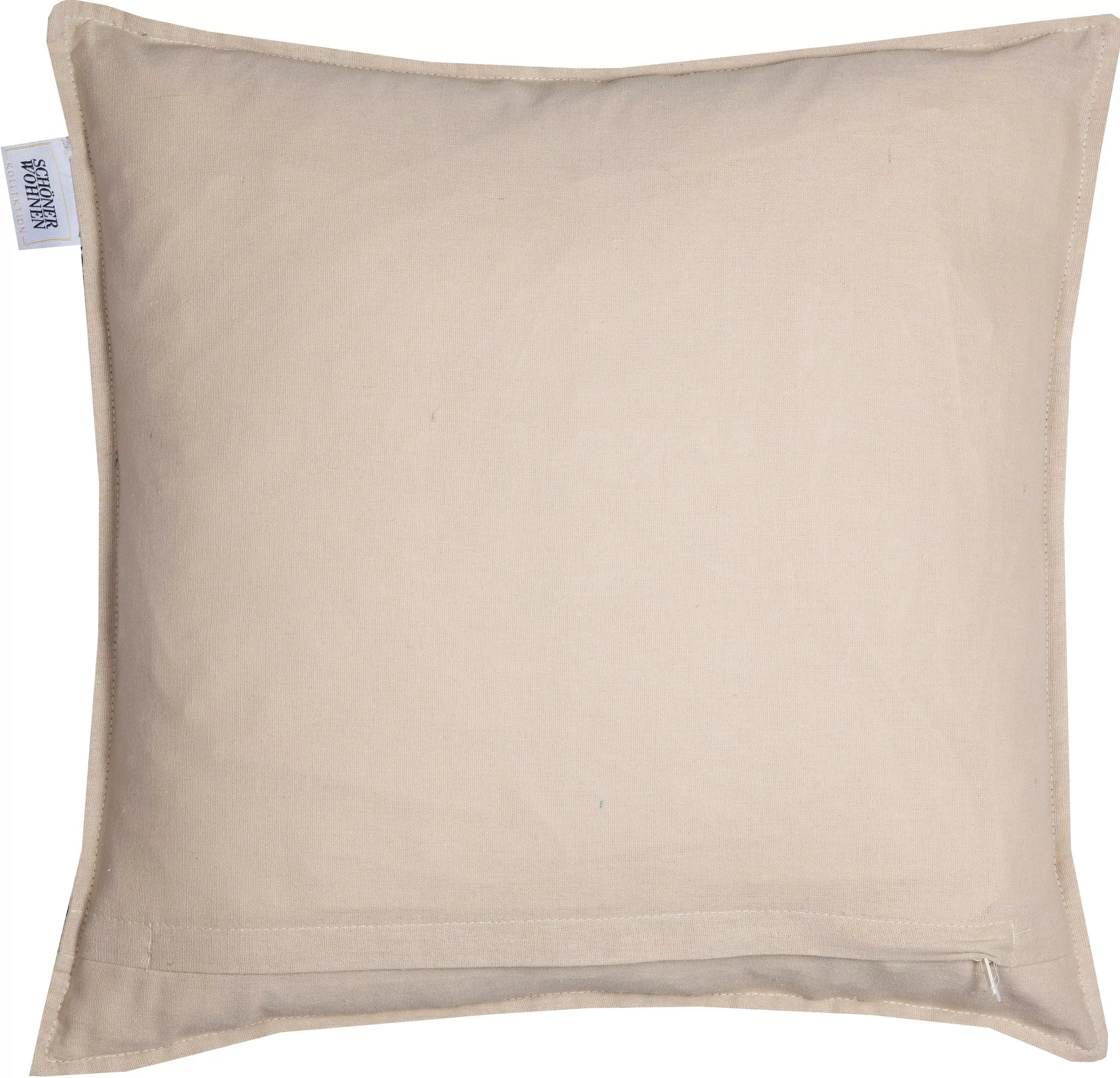 Zierkissenhuelle Dolce • 100% Polyester • 45 x 45 cm - Gruen / 1 Stueck (45 günstig online kaufen