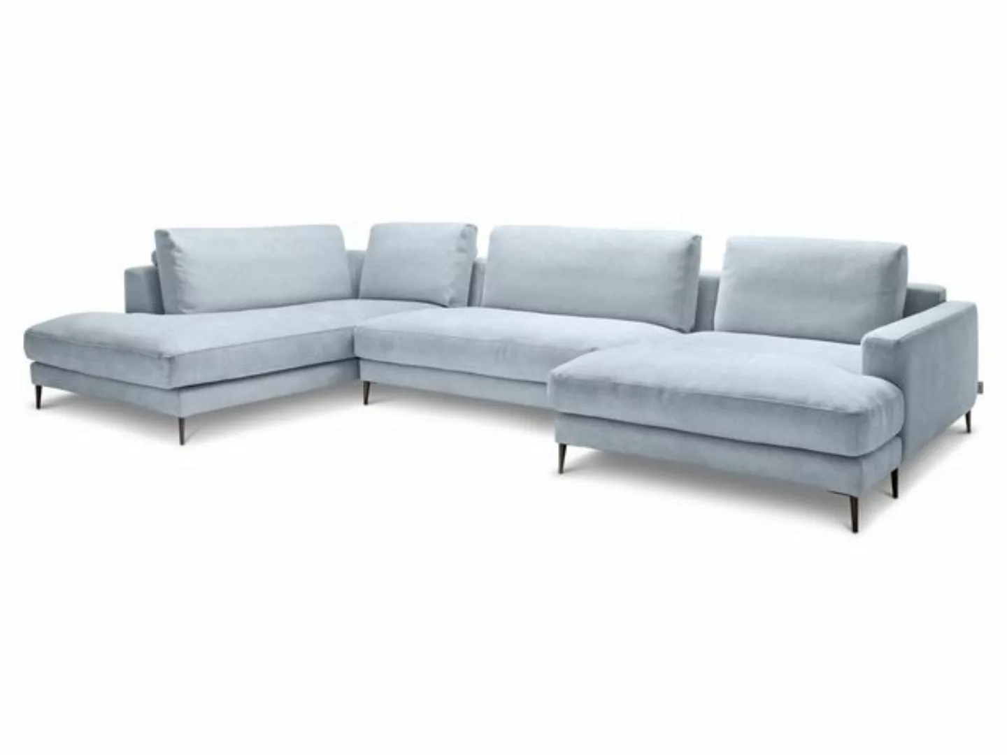 SANSIBAR Living Polsterecke Polsterecke SANSIBAR RÖMÖ U-F 223x170 cm blau E günstig online kaufen