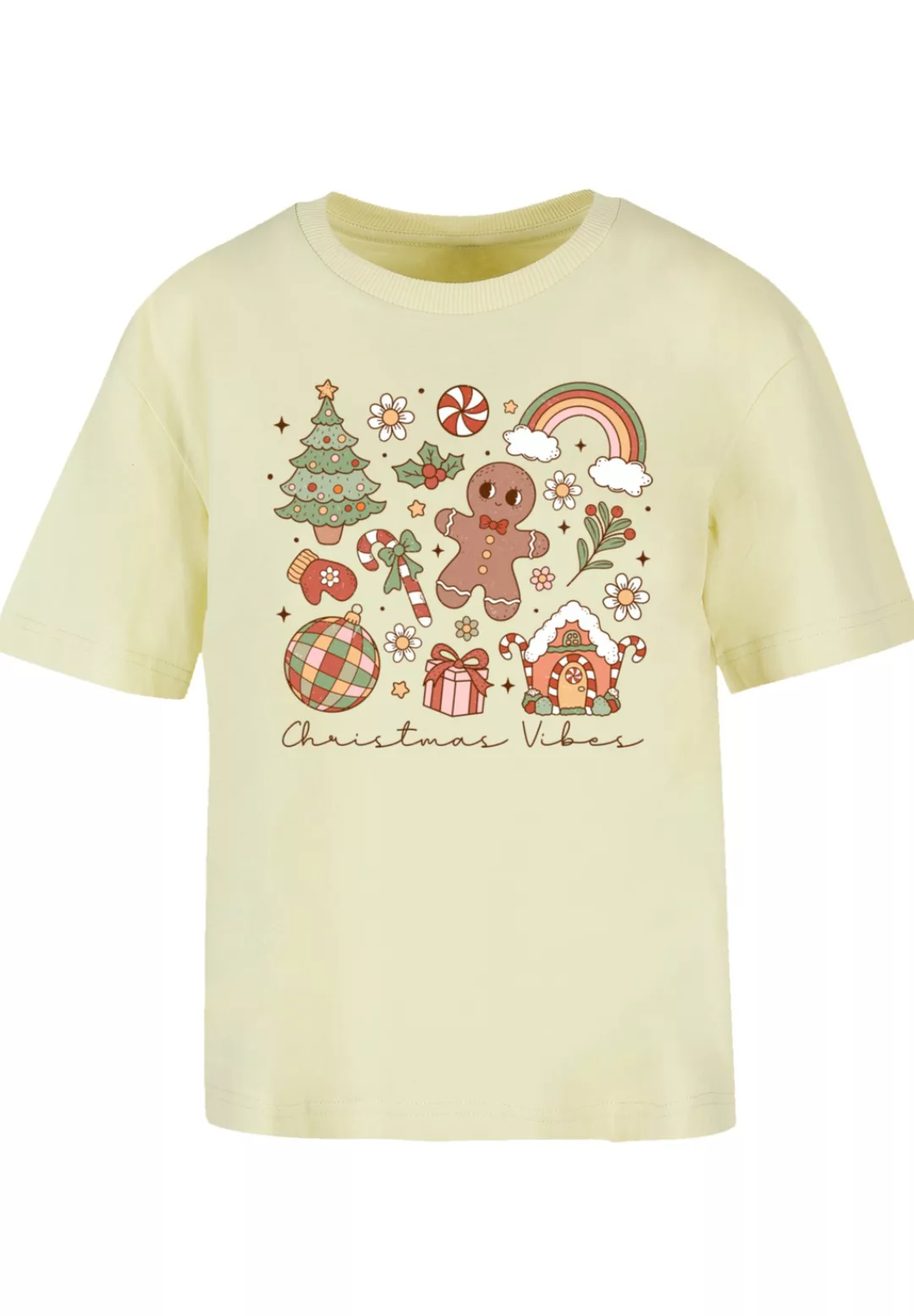 F4NT4STIC T-Shirt "Weihnachten Vibes Cozy Cute Winter", Premium Qualität, W günstig online kaufen