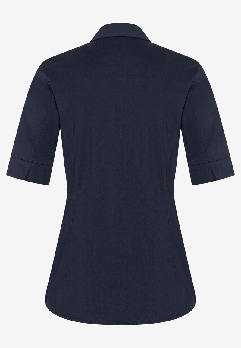 MORE&MORE Kurzarmbluse Cotton Stretch Blous günstig online kaufen
