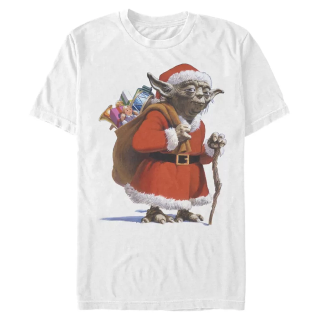 Star Wars - R2-D2 Santa Yoda - Weihnachten - Männer T-Shirt günstig online kaufen