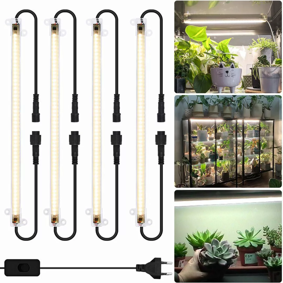 Rosnek Pflanzenlampe 30/50cm, Anschließbar, Sonnenlicht, für günstig online kaufen
