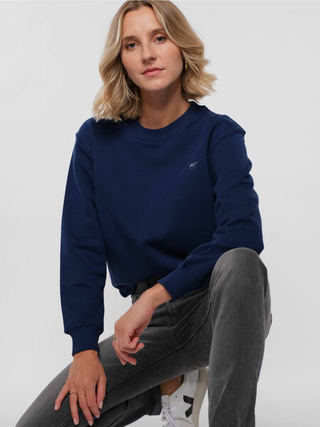 Damen Sweat-shirt Reine Bio-baumwolle günstig online kaufen