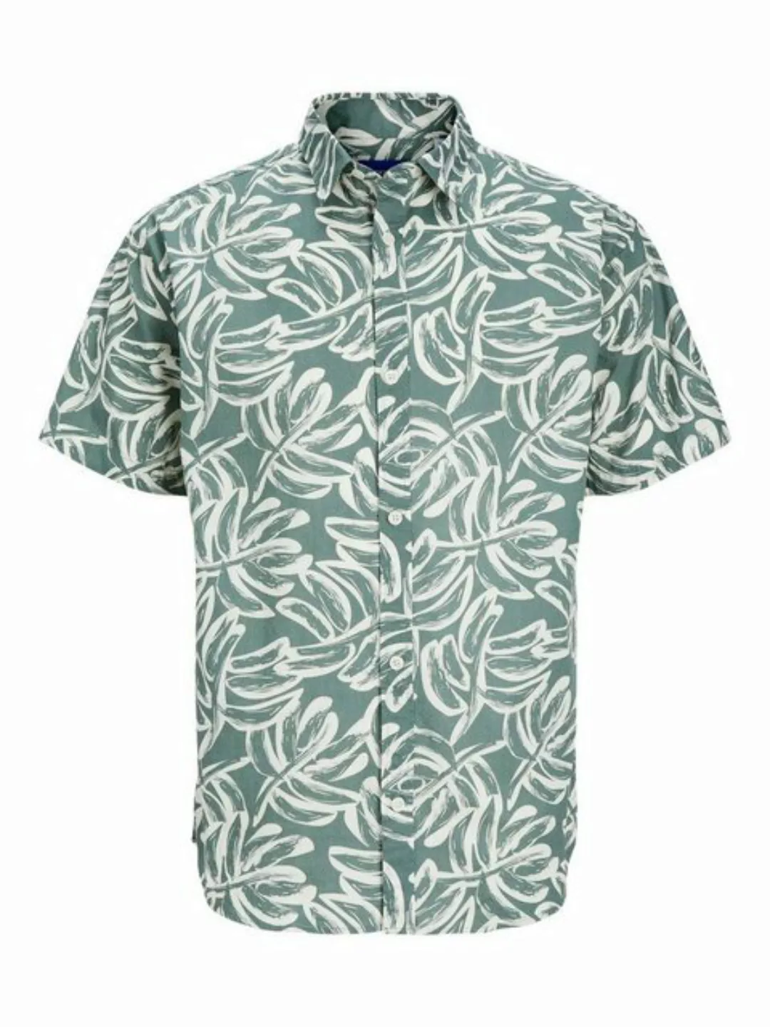 Jack & Jones Blusenshirt JORLAFAYETTE AOP SHIRT SS PLS günstig online kaufen