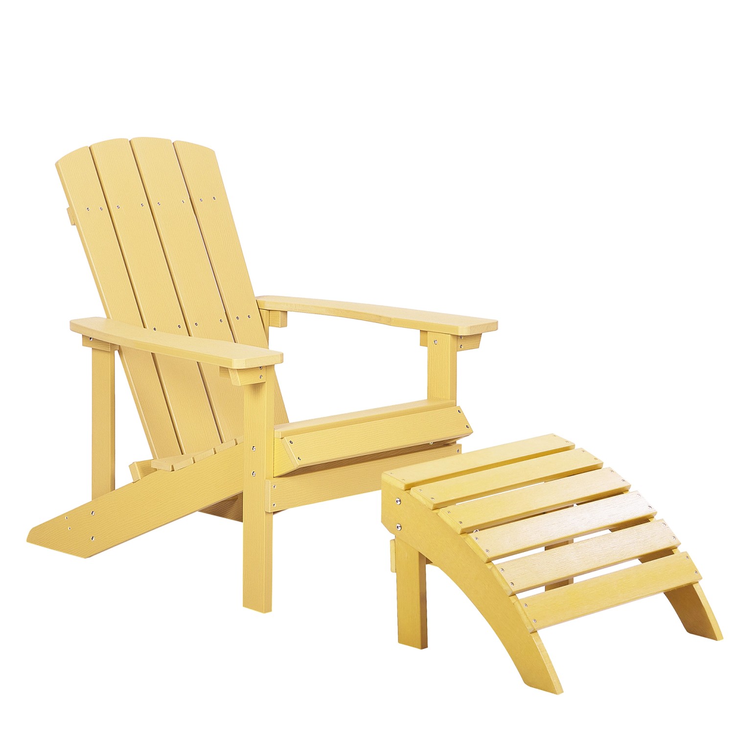 Beliani Gartenstuhl Gelb 88 x75 x88 günstig online kaufen
