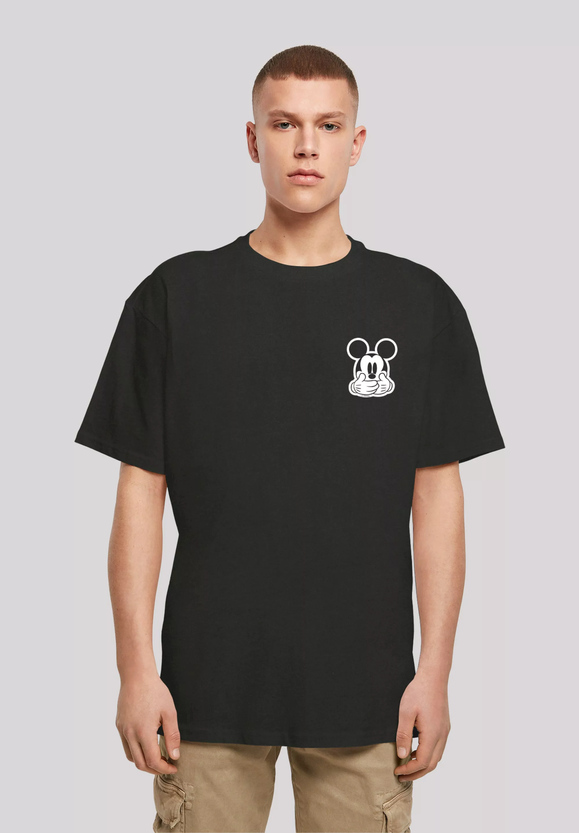 F4NT4STIC T-Shirt "Disney Micky Maus Don’t Speak Pocket", Print günstig online kaufen