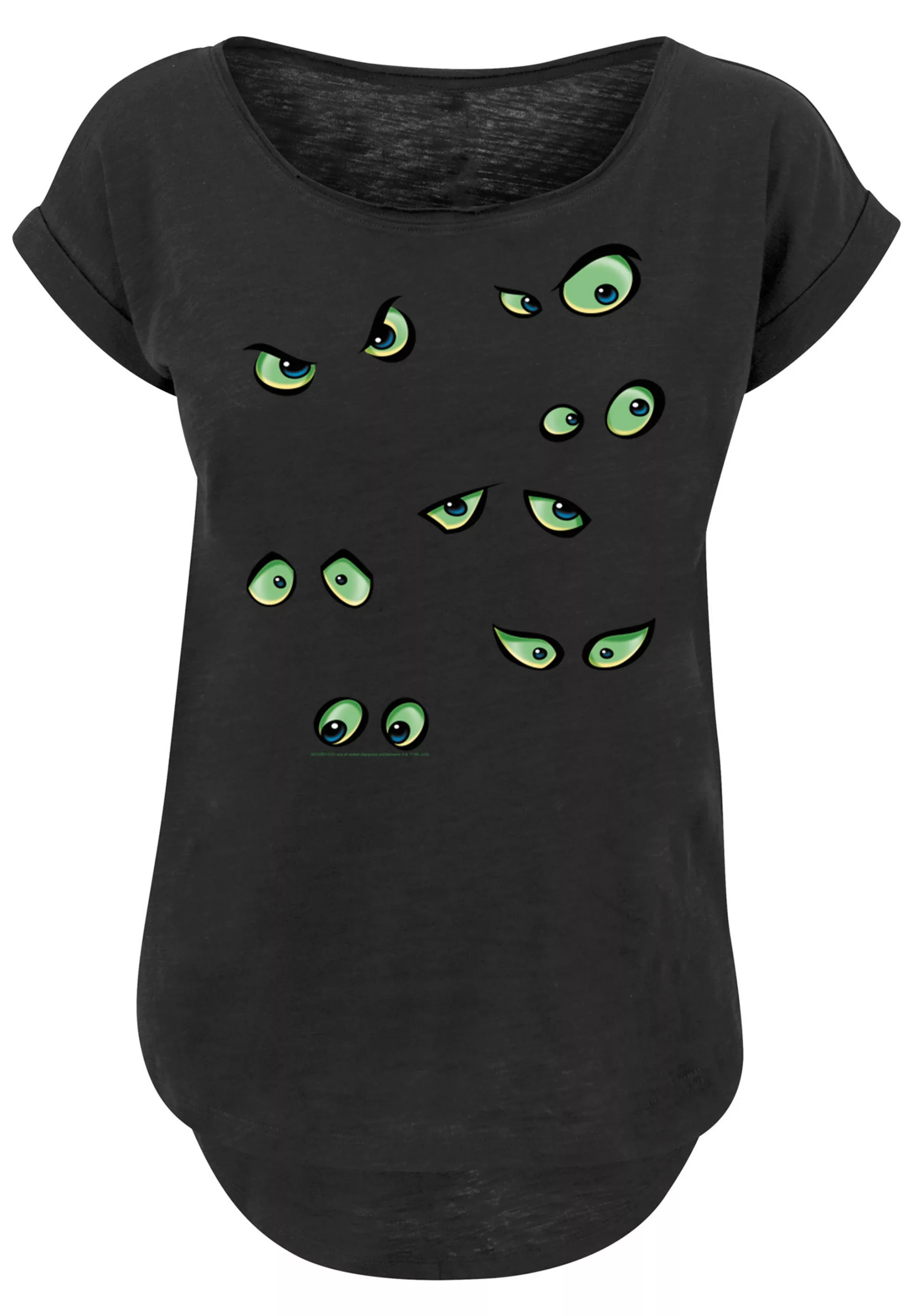 F4NT4STIC T-Shirt "Scooby Doo Scary Eyes", Damen,Premium Merch,Lang,Longshi günstig online kaufen