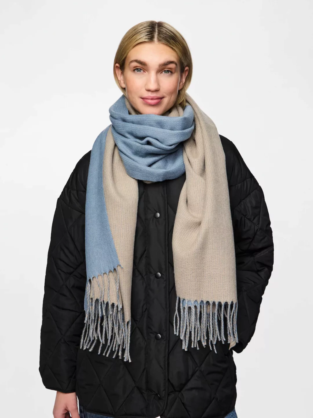 pieces Schal "PCNOAH TWO TONED LONG SCARF NOOS BC" günstig online kaufen