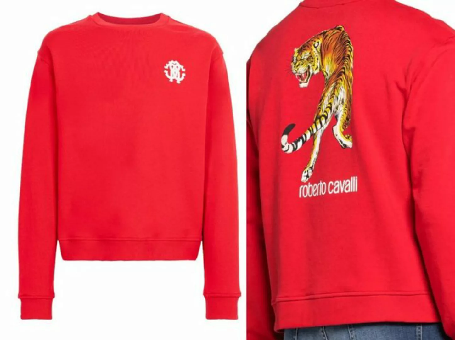 roberto cavalli Sweatshirt ROBERTO CAVALLI FIRENZE TIGER SWEAT SWEATER SWEA günstig online kaufen