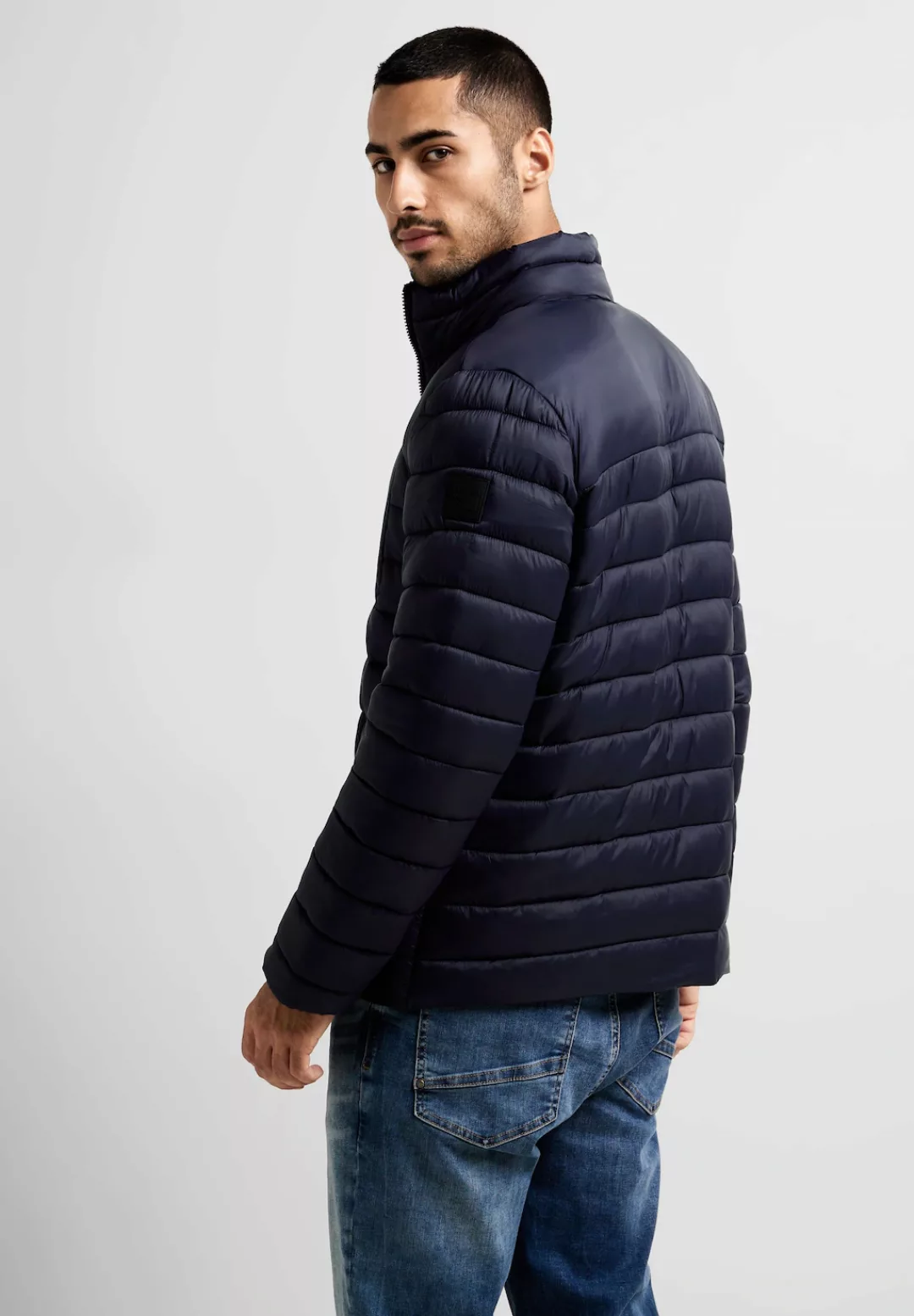 STREET ONE MEN Steppjacke, ohne Kapuze, mit Brusttasche günstig online kaufen