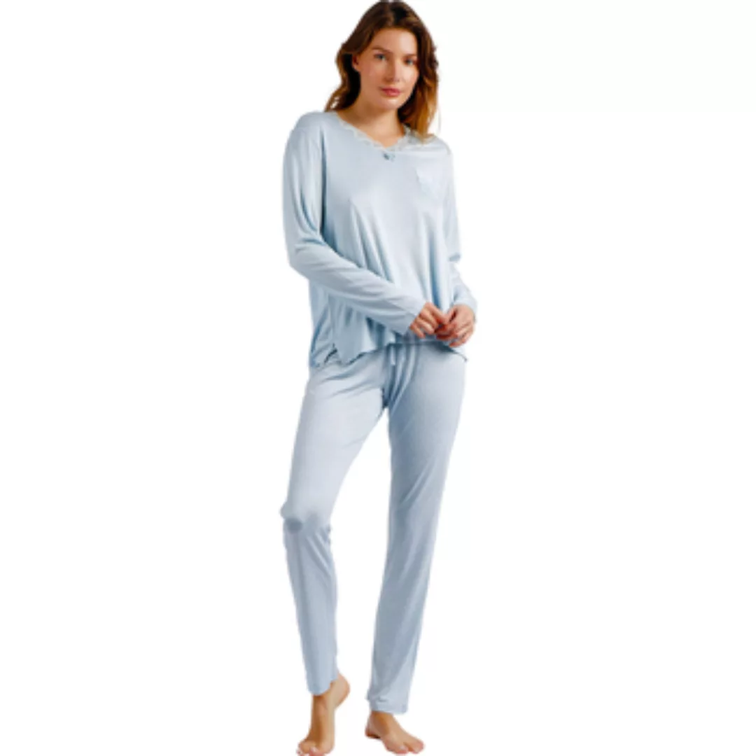 Admas  Pyjamas/ Nachthemden Pyjama Hausanzug Hose und Oberteil Soft Secret günstig online kaufen