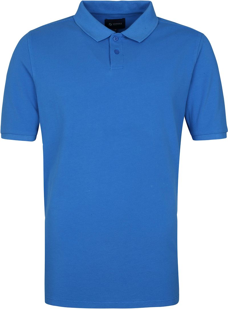 Suitable Respect Poloshirt Pete Blau - Größe L günstig online kaufen