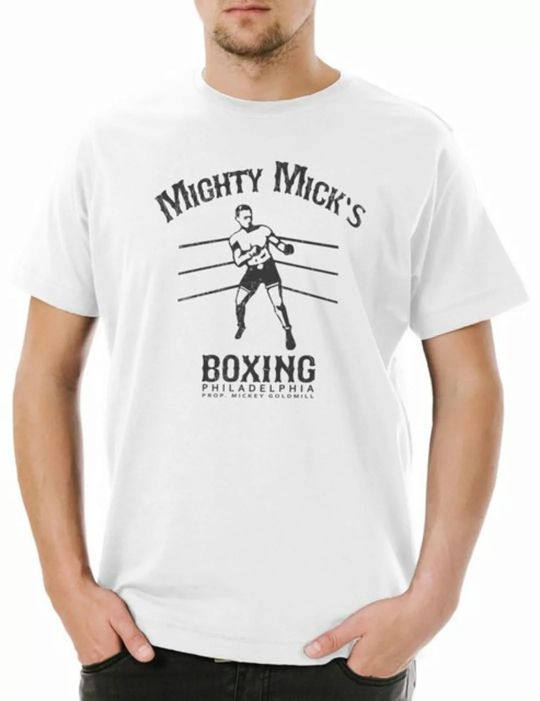 Urban Backwoods Print-Shirt Mighty Mick's Boxing II Herren T-Shirt Tommy Gy günstig online kaufen