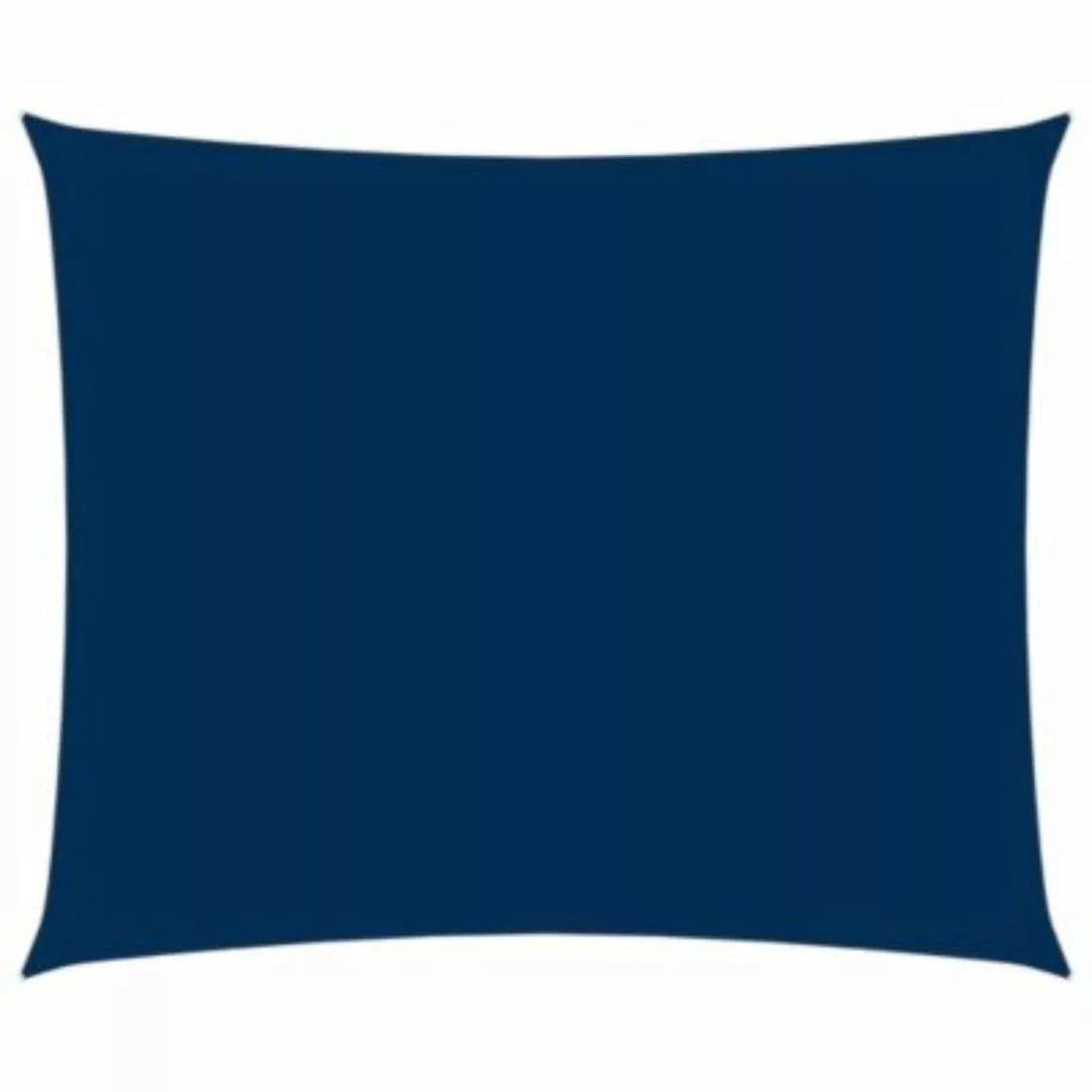 vidaXL Sonnensegel Oxford-Gewebe Rechteckig 3,5x4,5 m Blau Sonnensegel blau günstig online kaufen