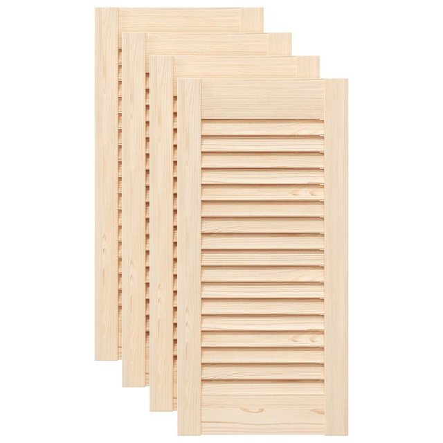 vidaXL Mehrzweckschrank Schranktüren Lamellen-Design 4 Stk 61,5x29,5cm Mass günstig online kaufen