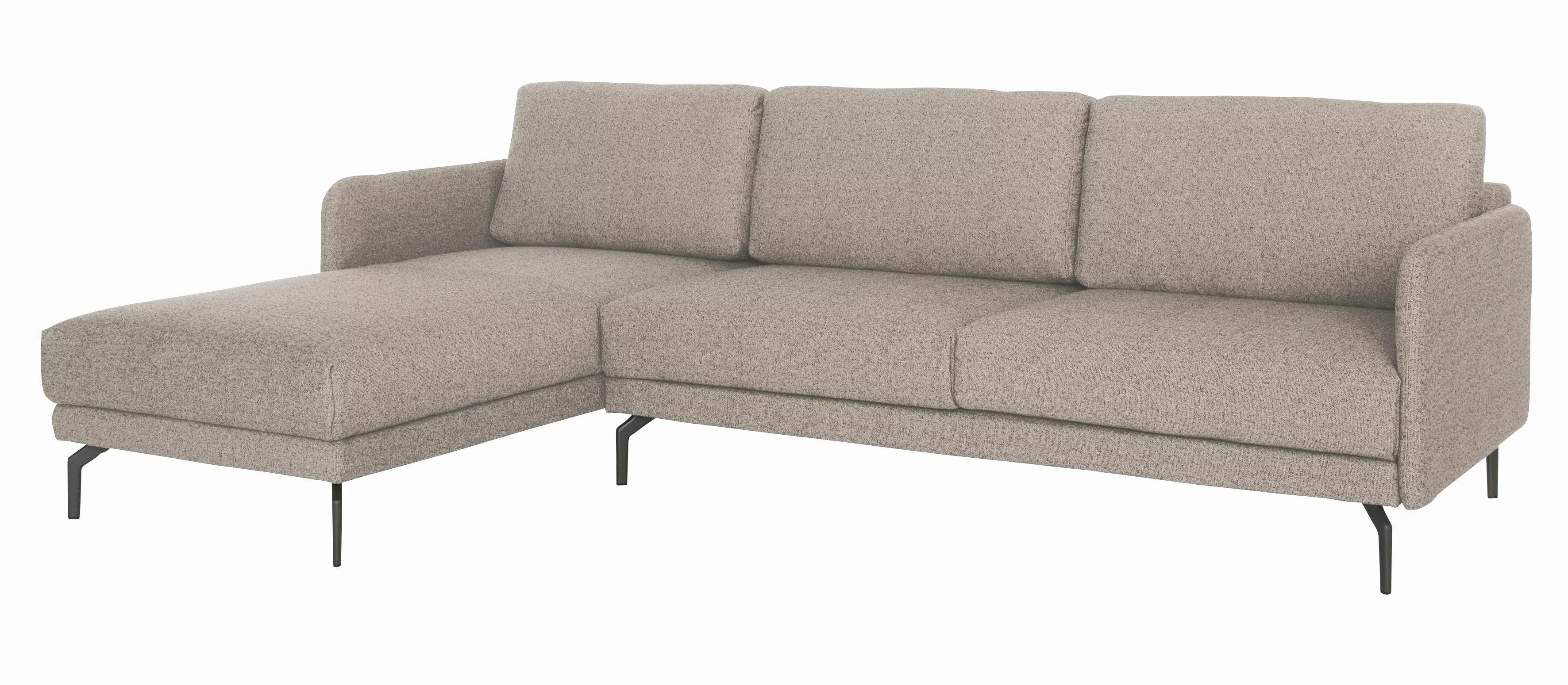 hülsta sofa Ecksofa »hs.450«, Armlehne sehr schmal, Breite 234 cm, Alugussf günstig online kaufen