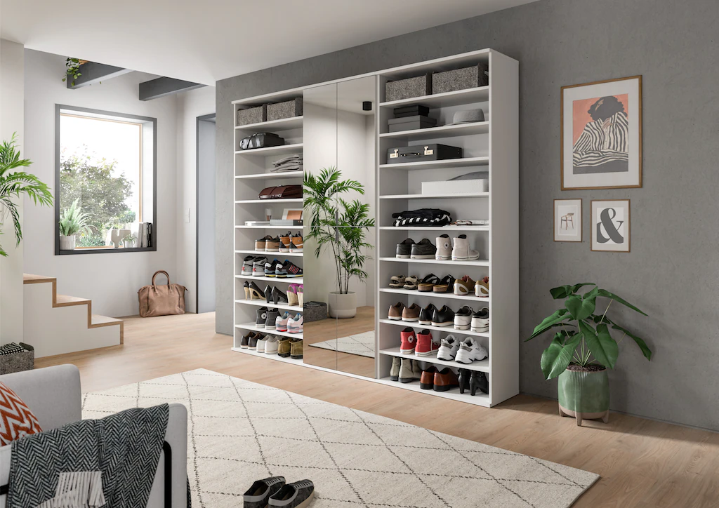 INOSIGN Garderoben-Set "Trondheim, Garderobenset 3-tlg. Breite 222 cm,", (3 günstig online kaufen