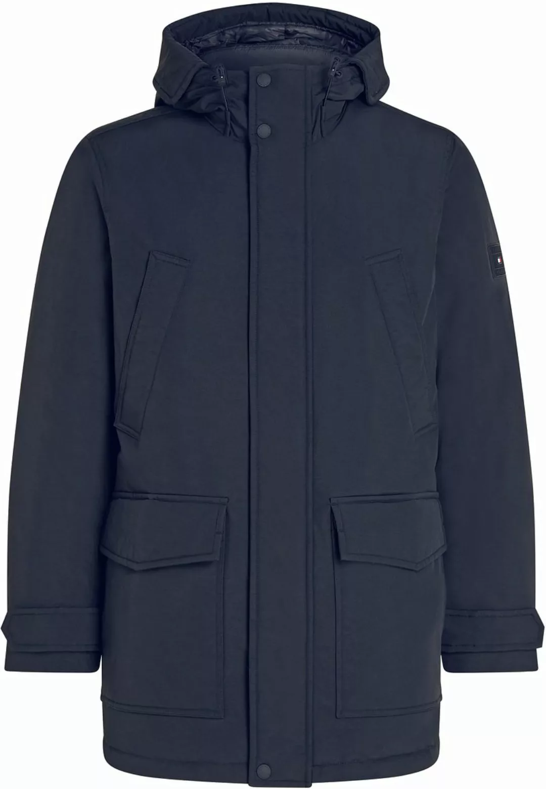 Tommy Hilfiger Rockie Parka Navy - Größe L günstig online kaufen