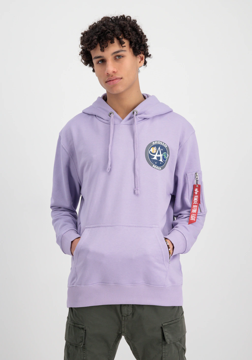 Alpha Industries Hoodie "Alpha Industries Men - Hoodies Apollo Mission Hood günstig online kaufen