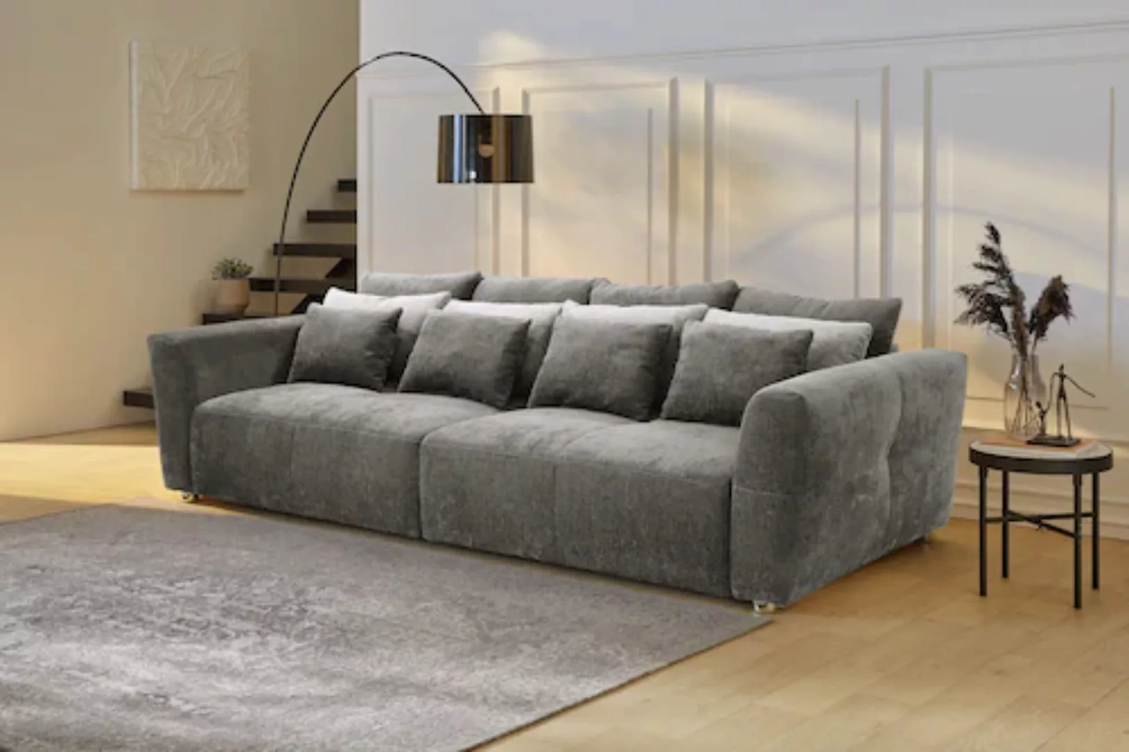 Jockenhöfer Gruppe Big-Sofa "Gulliver", mit Federkernpolsterung für kuschel günstig online kaufen