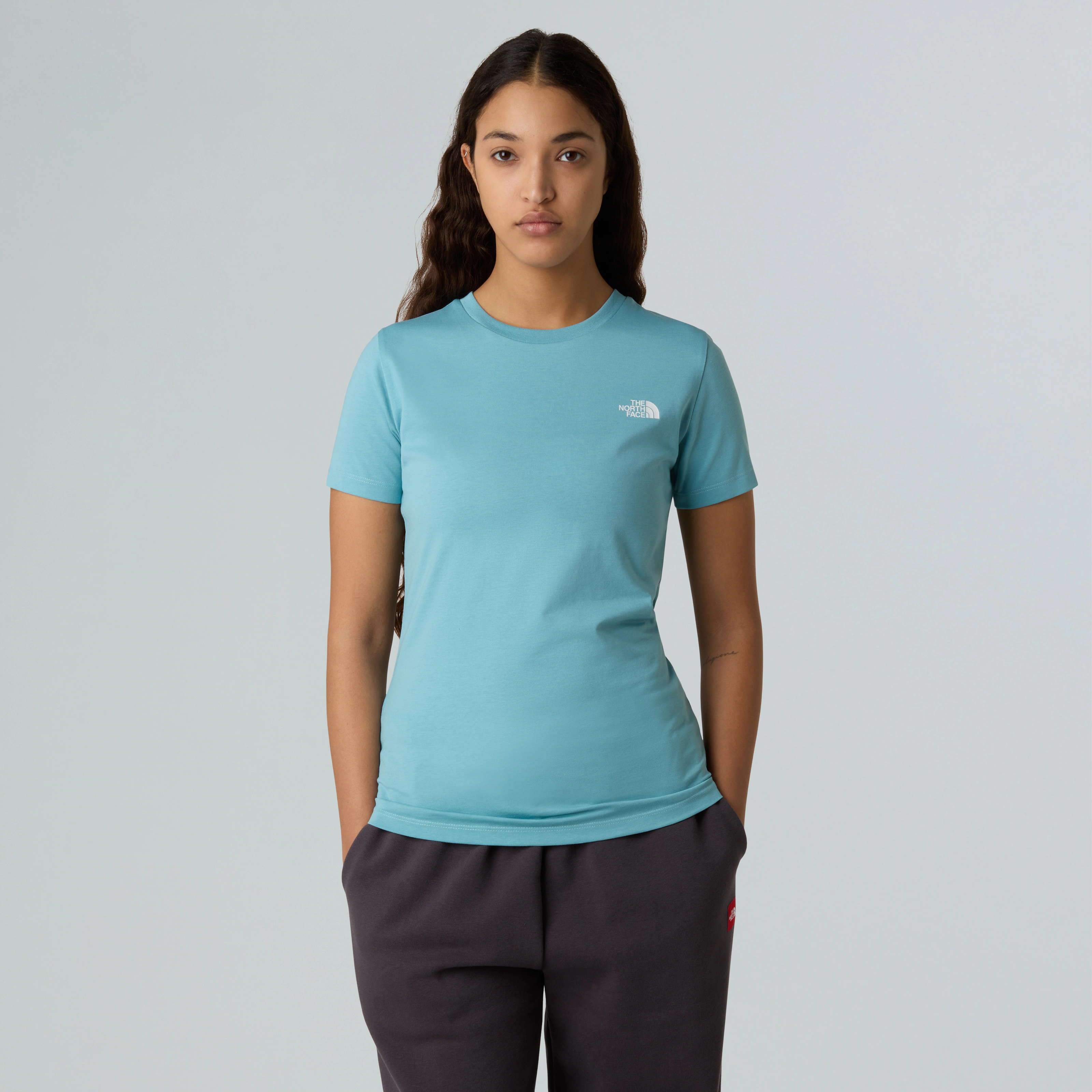 The North Face T-Shirt "W S/S SIMPLE DOME SLIM TEE", (1 tlg.) günstig online kaufen