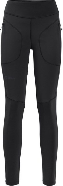 Jack Wolfskin Outdoorhose SALMASER TIGHTS W BLACK günstig online kaufen