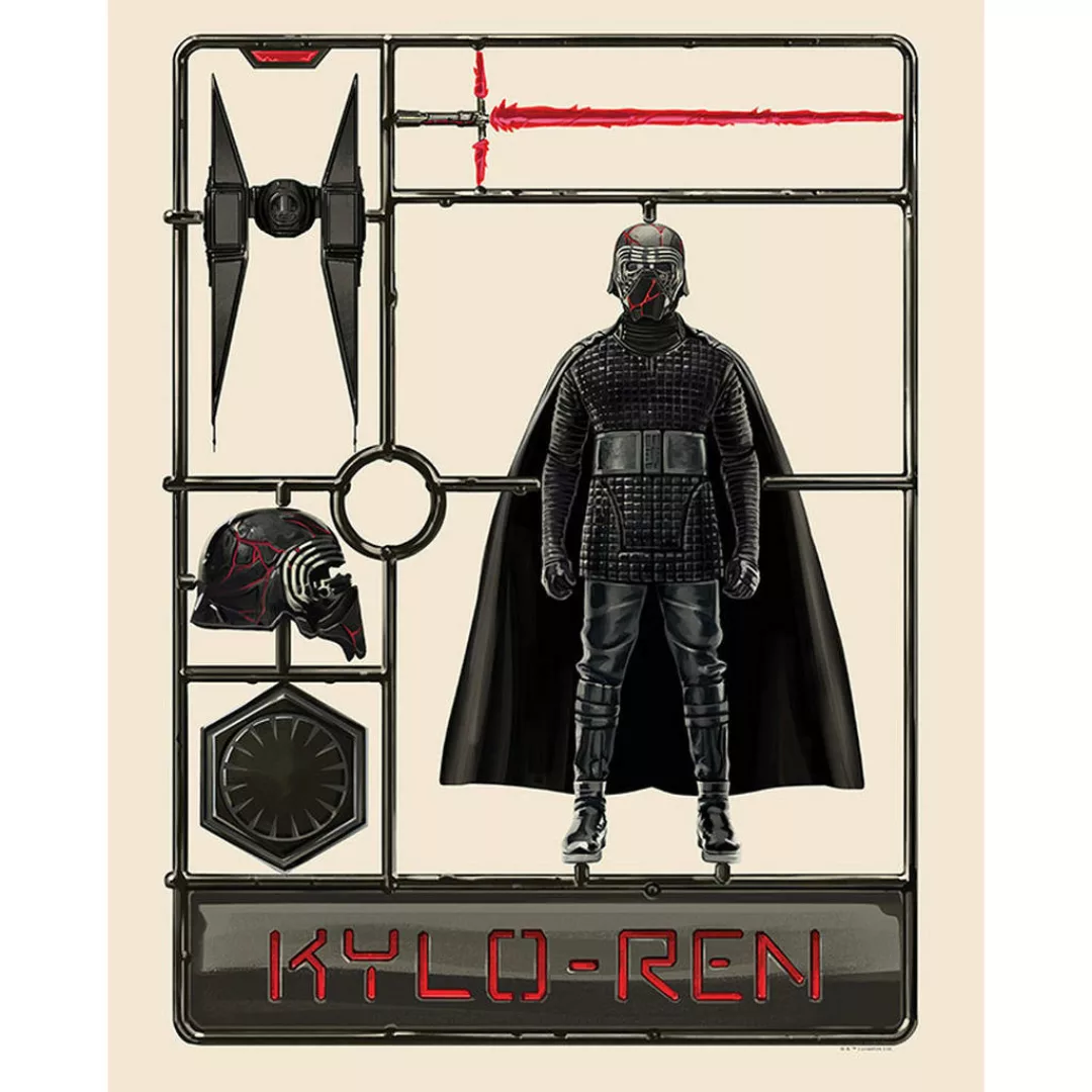 Komar Wandbild Star Wars Toy Kylo Star Wars B/L: ca. 40x50 cm günstig online kaufen