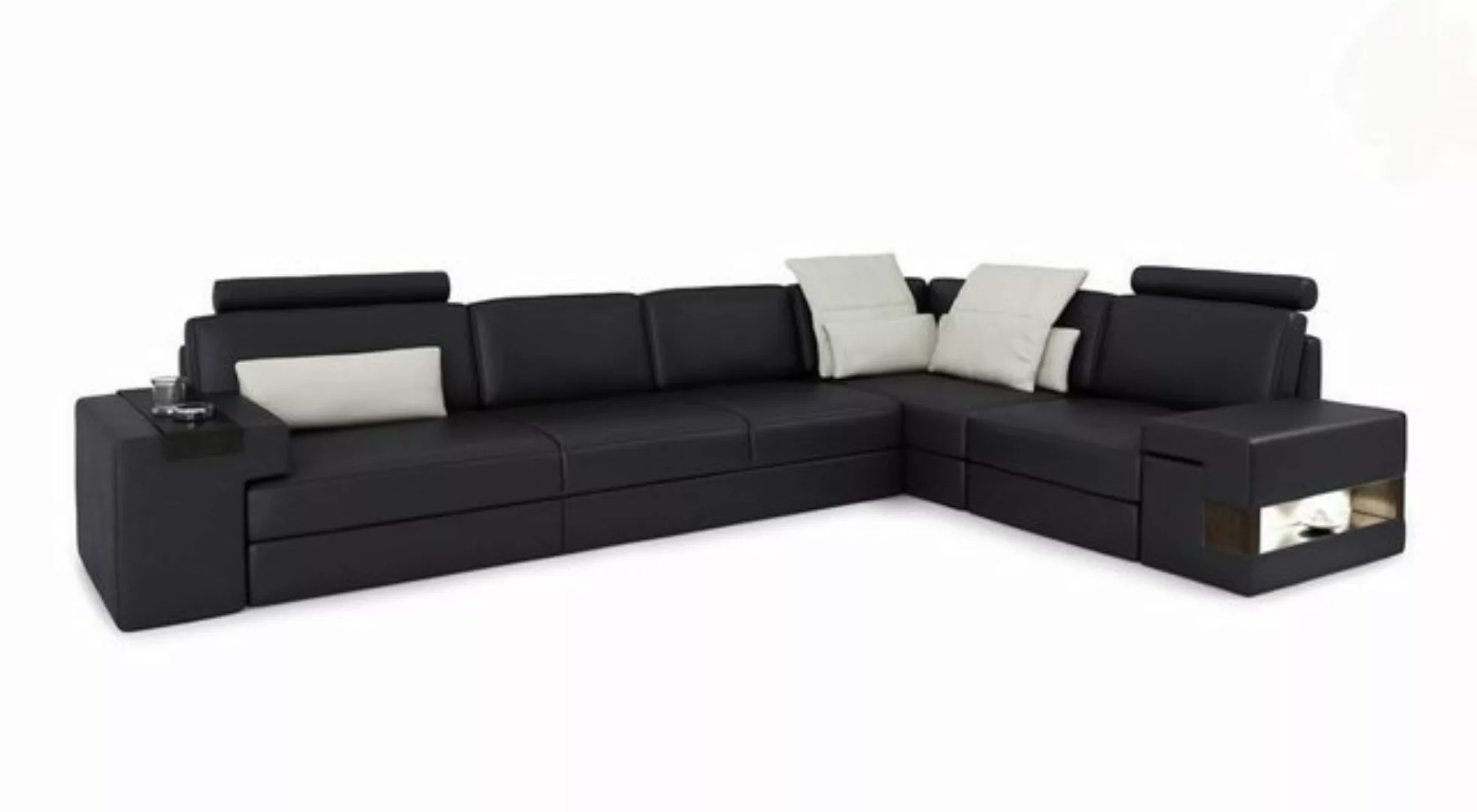 JVmoebel Ecksofa, Ledersofa Sofa Modernes Polster Leder Design Ecksofa Couc günstig online kaufen