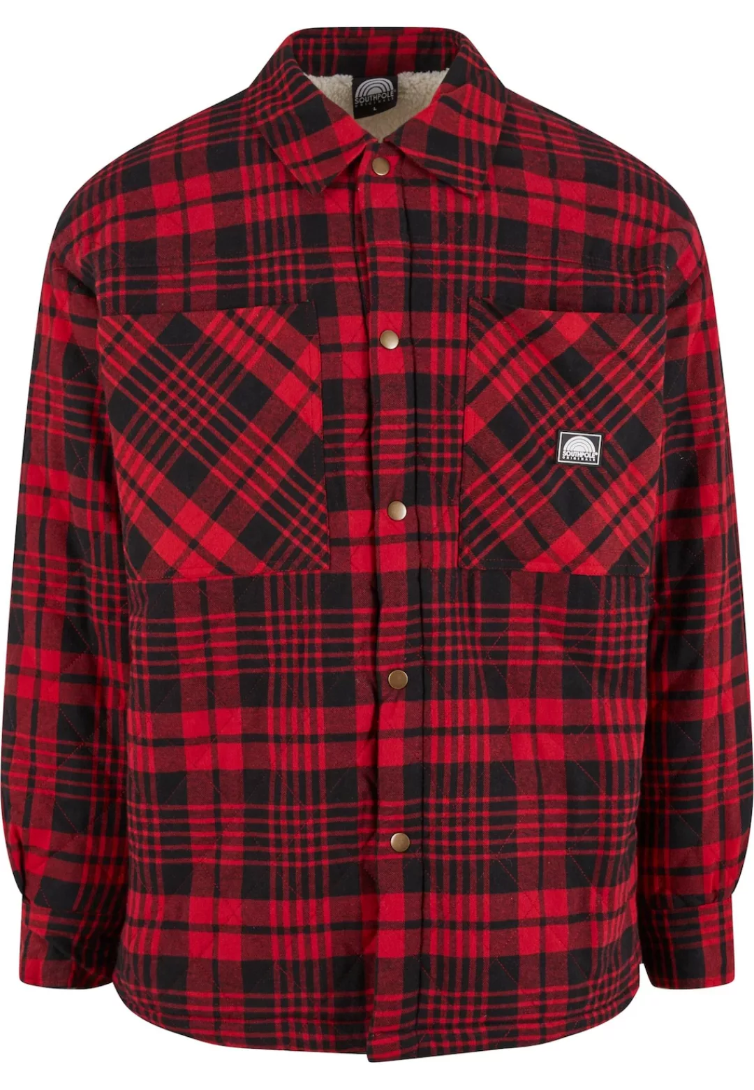 Southpole Langarmhemd "Southpole Herren Southpole Flannel Quitted Shirt Jac günstig online kaufen