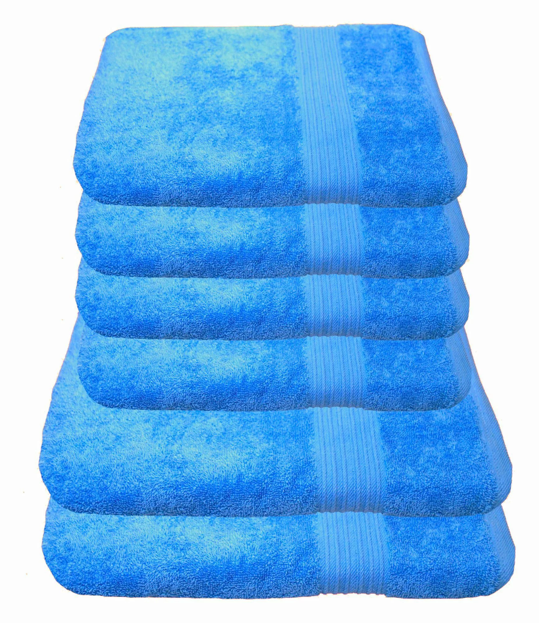 Julie Julsen Handtücher 6-Handtücher-Himmelblau, Baumwolle (6-St) günstig online kaufen