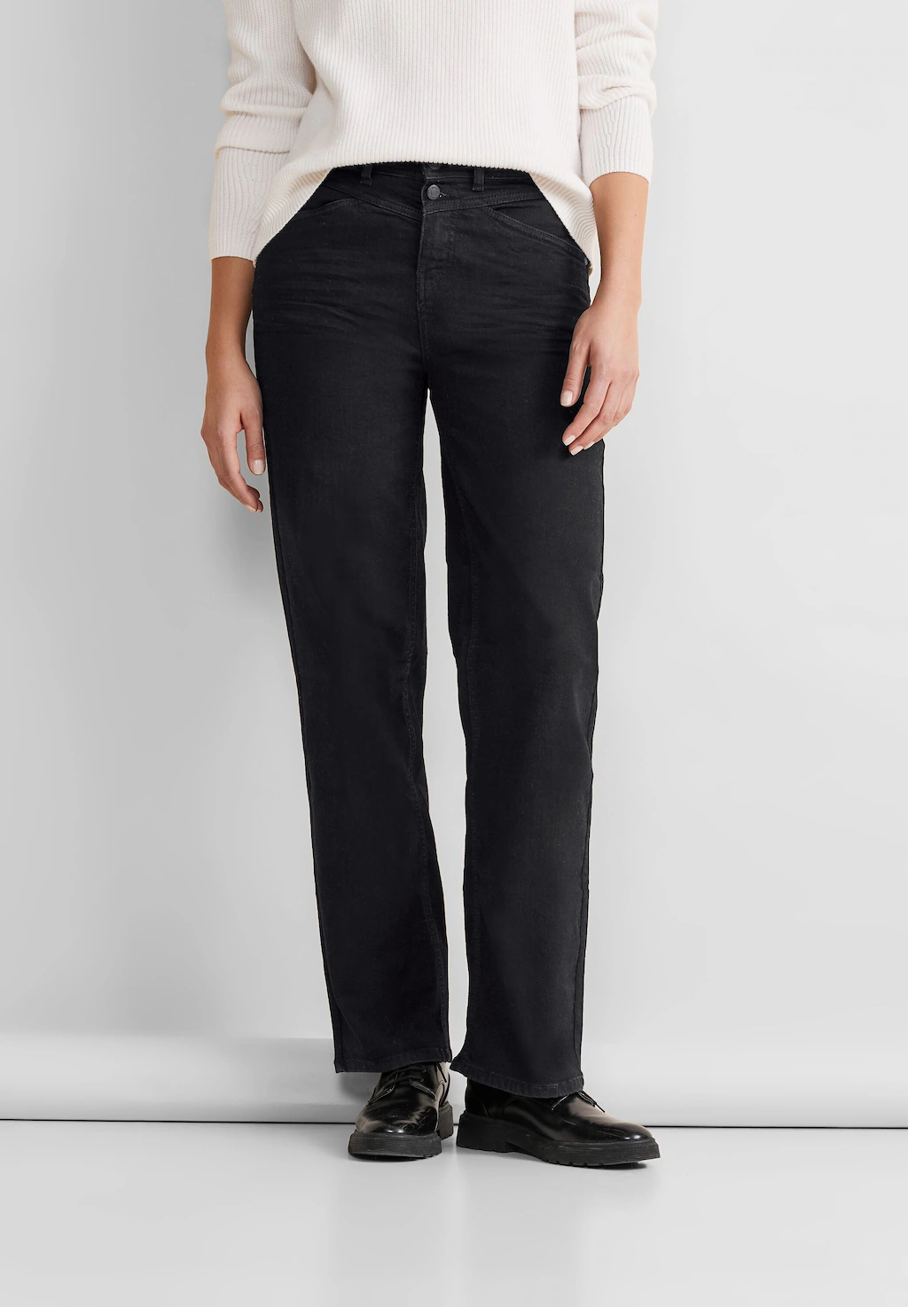 STREET ONE 5-Pocket-Jeans "QR York Straight", mit geradem Bein günstig online kaufen