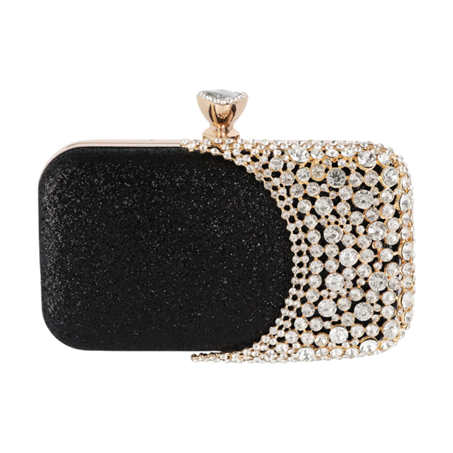 Refttenw Abendtasche Clutch Damen Kettentasche Glitzer günstig online kaufen