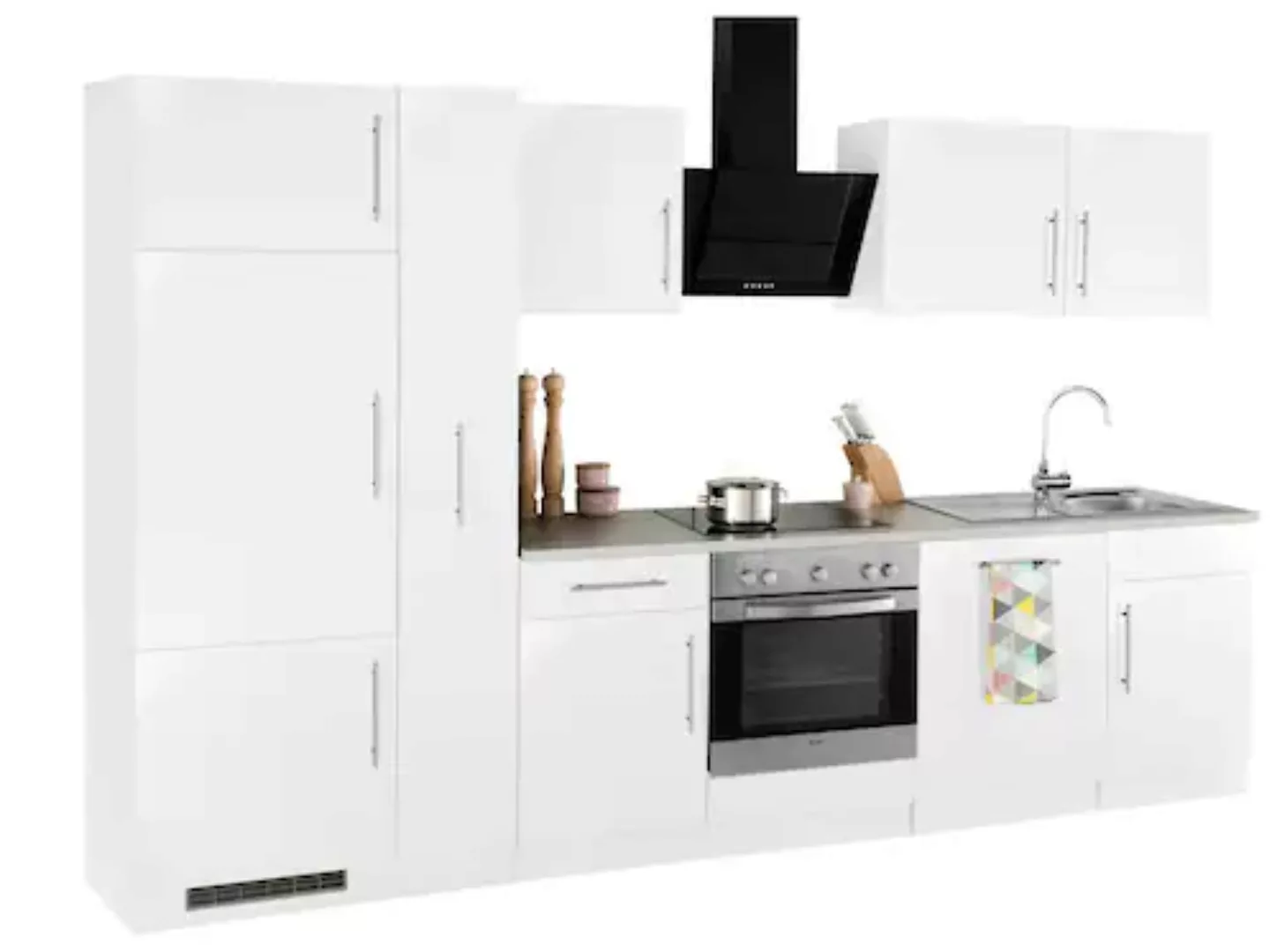 wiho Küchen Küchenzeile »Cali«, ohne E-Geräte, Breite 310 cm günstig online kaufen