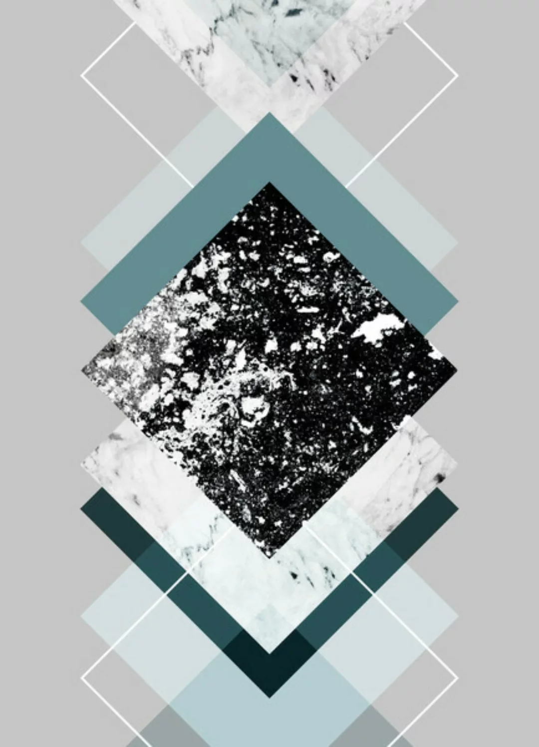 Poster / Leinwandbild - Geometric Textures 8 günstig online kaufen