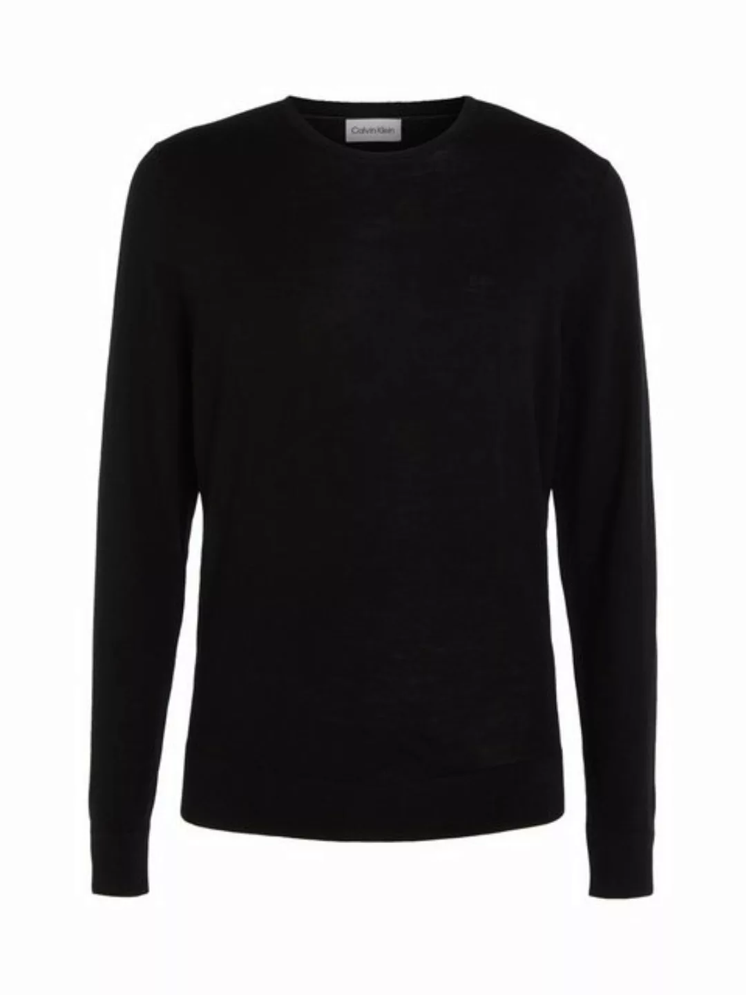 Calvin Klein Rundhalspullover SUPERIOR WOOL CREW NECK SWEATER aus Feinstric günstig online kaufen