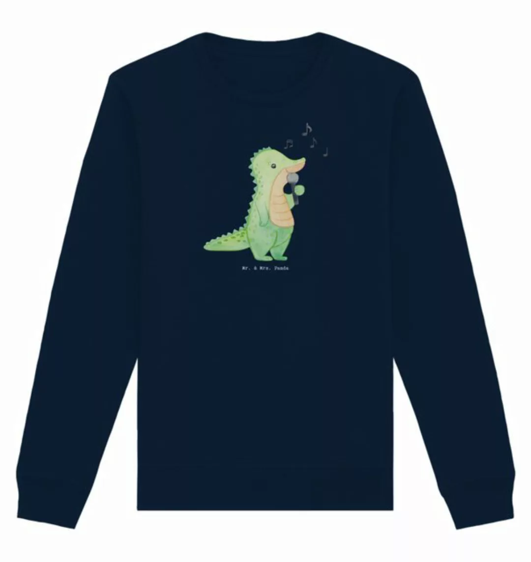 Mr. & Mrs. Panda Longpullover Größe S Krokodil Singen - French Navy - Gesch günstig online kaufen