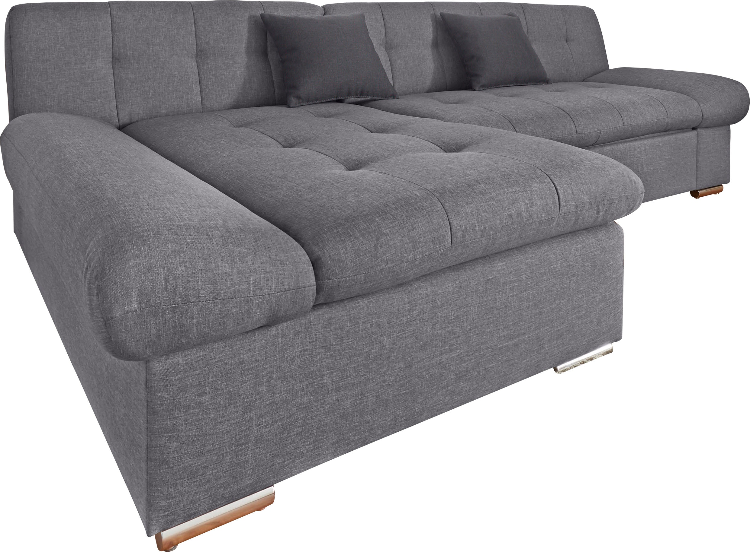 TRENDMANUFAKTUR Ecksofa "Reggae II, L-Form", wahlweise mit Bettfunktion günstig online kaufen