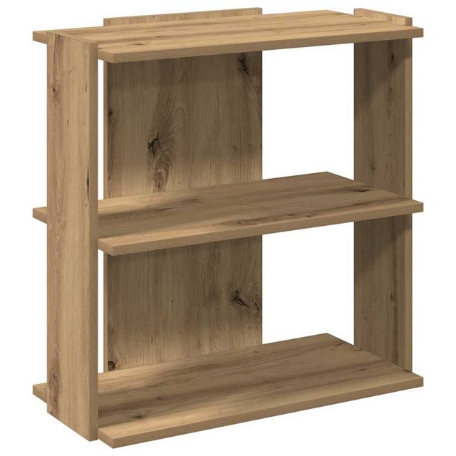 vidaXL Bücherregal Bücherregal 3 Böden Artisan-Eiche 60x30x60 cm Holzwerkst günstig online kaufen