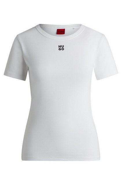 HUGO T-Shirt Deloris 10258222 01, White günstig online kaufen