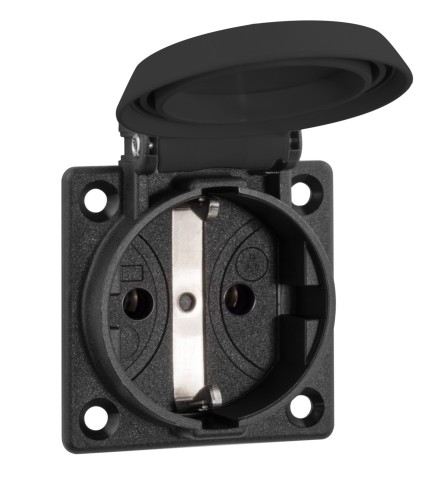 ABL EB-Steckdose 1K sw Sk 1661 - 1661000 günstig online kaufen