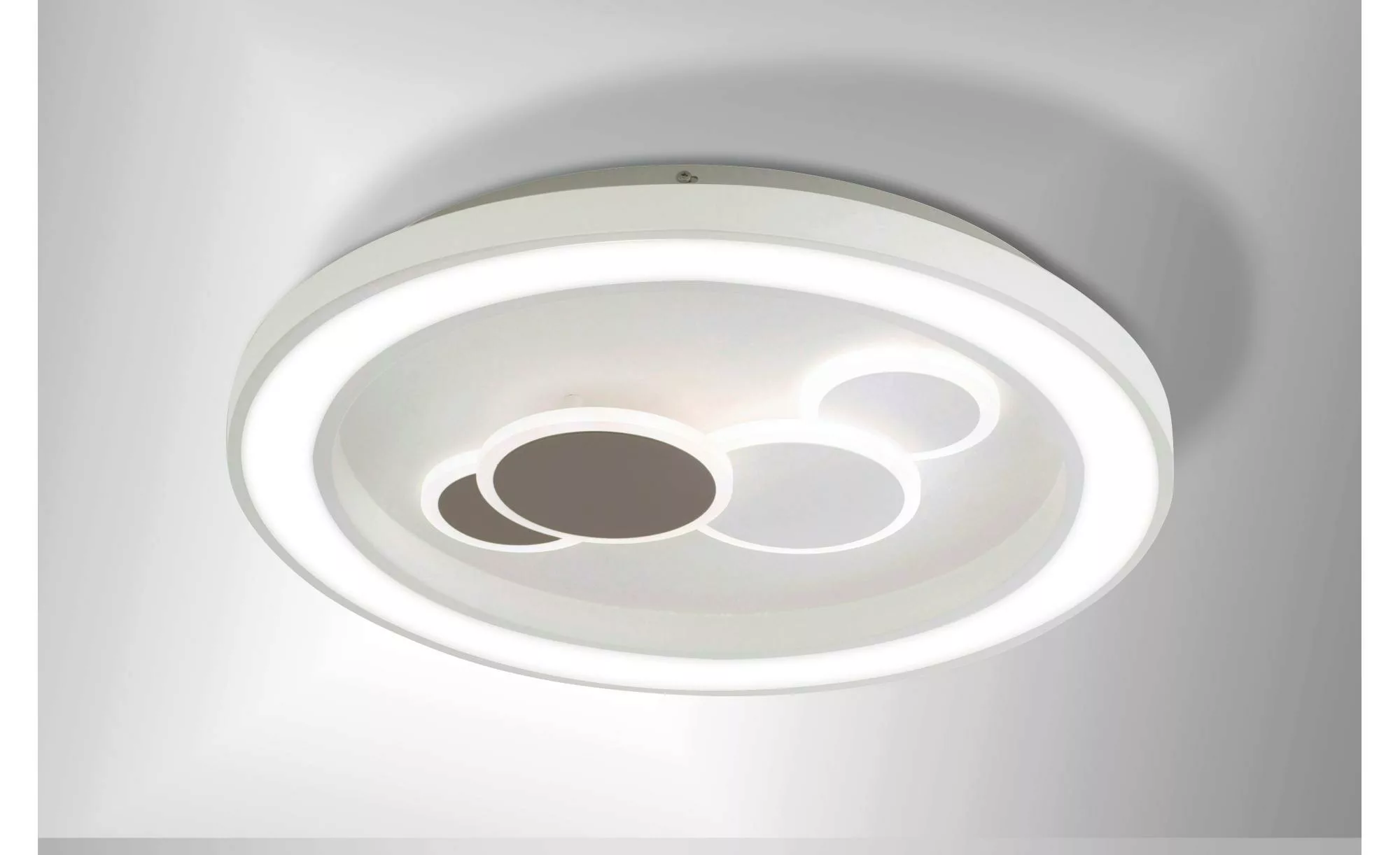 Paul Neuhaus LED-Deckenleuchte Eliza Weiß Ø 60 cm günstig online kaufen